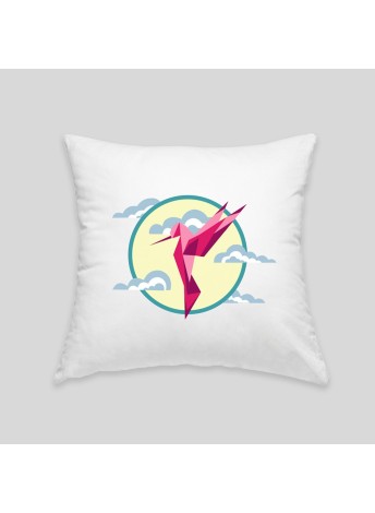 Coussin colibri